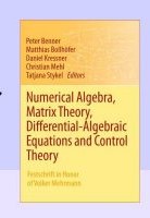 کتاب جبر عددی, نظریه ماتریس ها, معادلات دیفرانسیل جبری, نظریه کنترل (پیتر بنر) – زبان اصلی
